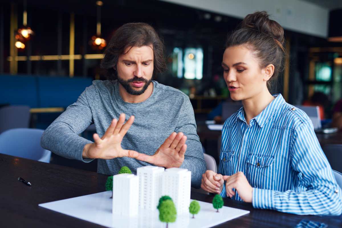 Home appraisal expert assessing residential property