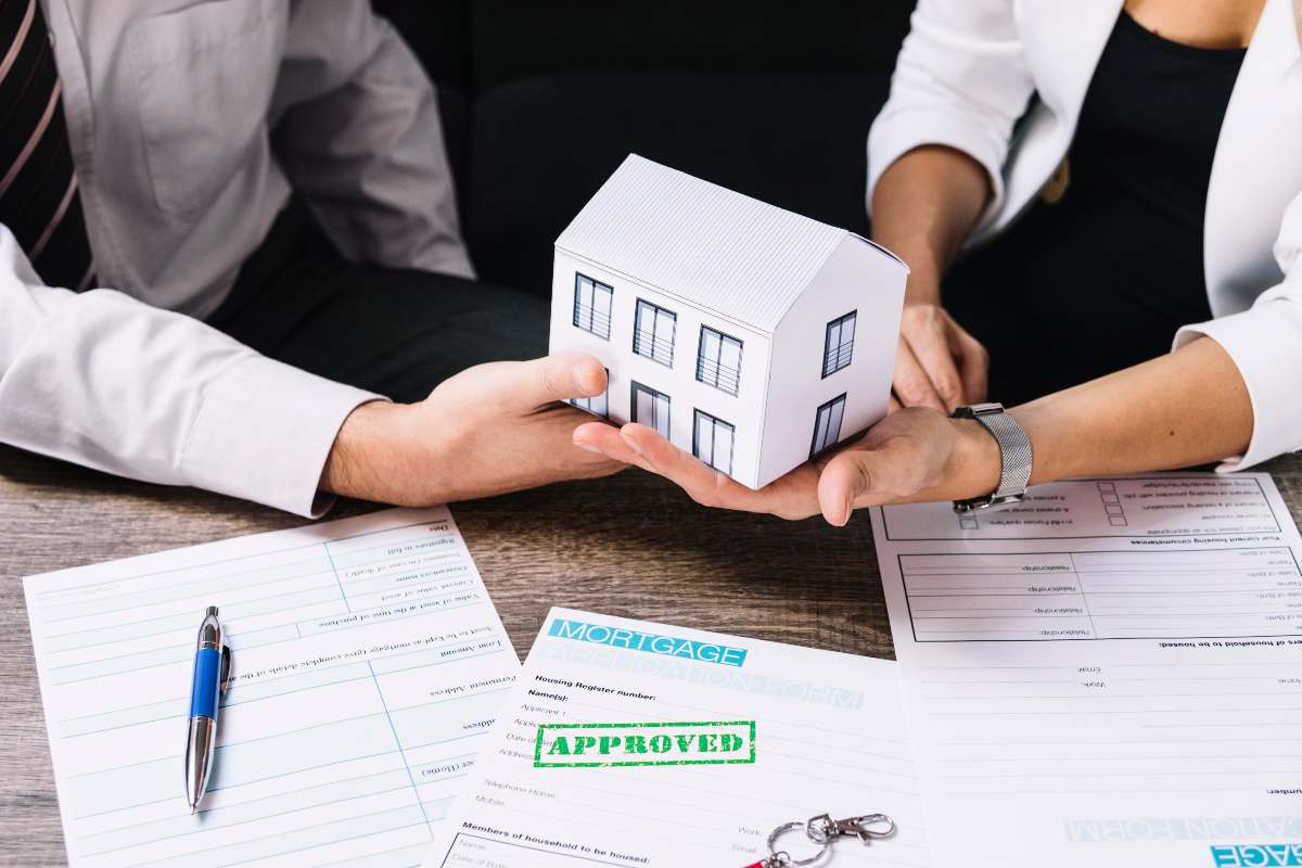 Modern commercial building under leaseback agreement.
