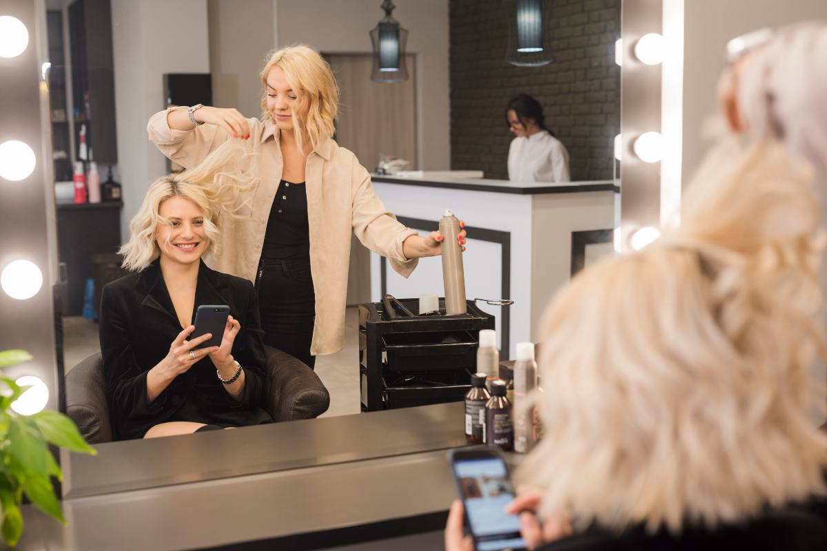 Modern hair salon for sale in West Sussex